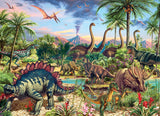 Prehistoric Party 350 Piece Family Puzzle