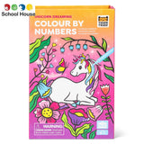 Color By Numbers Unicorn Dreaming Kit