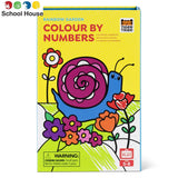 Color By Numbers Rainbow Garden