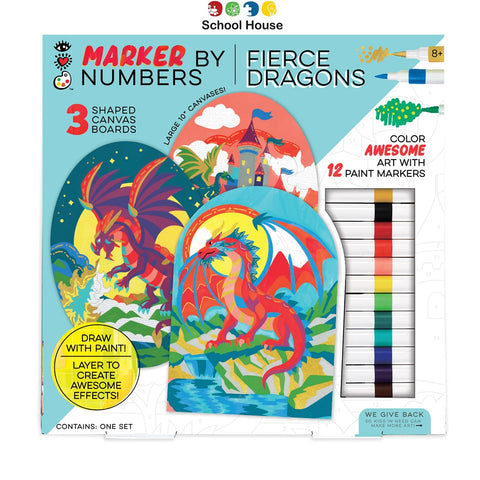 Dragons Marker By Number