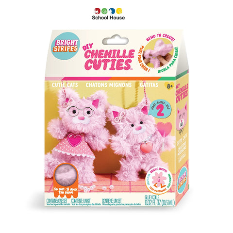 DIY Chenille Cuties Cutie Cats