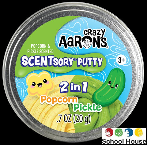 Popcorn/Pickle Thinking Putty