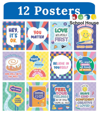 We Stick Together Mini Posters Set