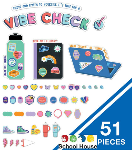 We Stick Together Vibe Check Bulletin Board Set