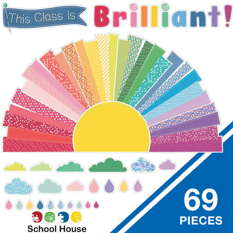Crafty & Cool This Class Is Brilliant Bulletin Board Set