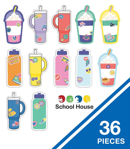 We Stick Together Cups & Bottles Cutouts