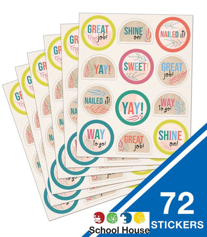 True To You Motivational Stickers