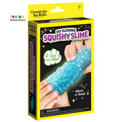 DIY Glowing Squishy Slime