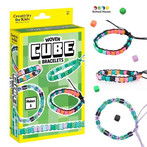 Woven Cube Bracelets