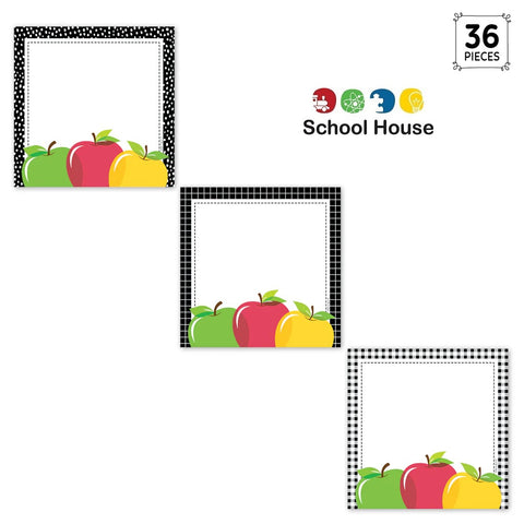 Apple Time Apples Cards Cut Outs