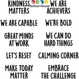 Mindset Motivation Punch Out Phrases