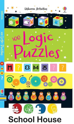 100 Logic Puzzles Book