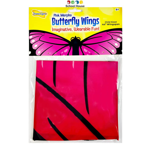 Pink Morpho Butterfly Wings