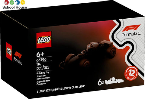 LEGO® F1® Collectible Race Cars 6 Pack 66796