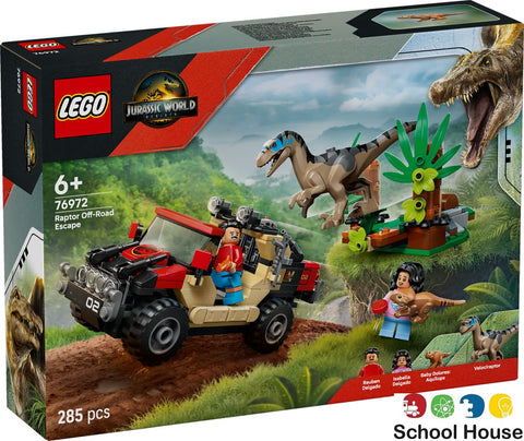 LEGO® Jurassic World™ Raptor Off-Road Escape 76972