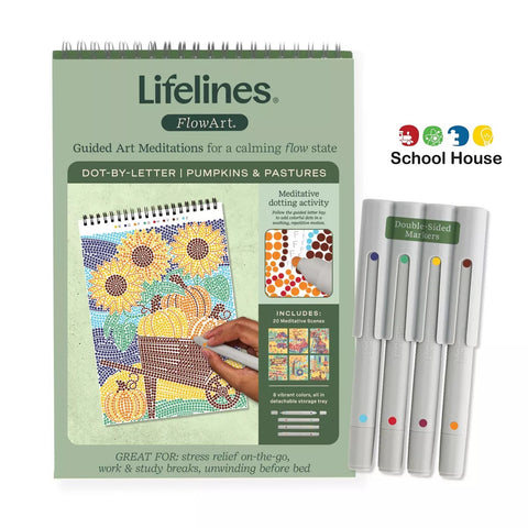 Flow Art Pumpkins & Pastures Dot Letter