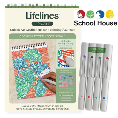 FlowArt Dot By Letter Botanicals