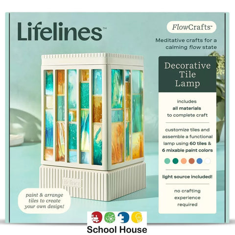 Flowcrafts Decorative Tile Lamp