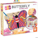 Butterfly Wooden Stool Paint Your Own