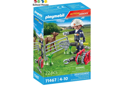 Firefighter Animal Rescue