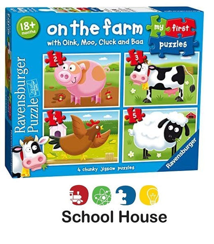 On The Farm My First Puzzles