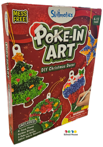 Poke-In Christmas Art