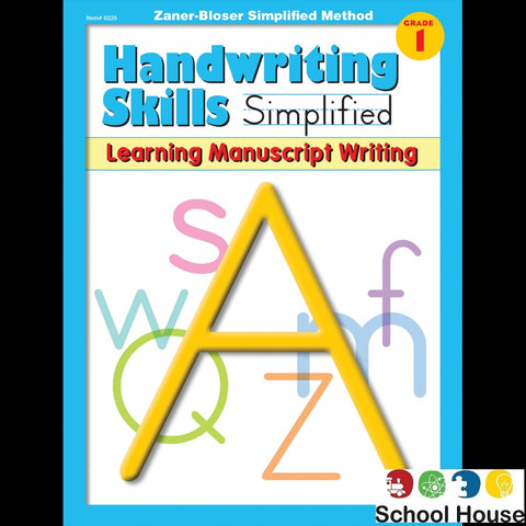 Handwriting Skills Grade 1 Workbook