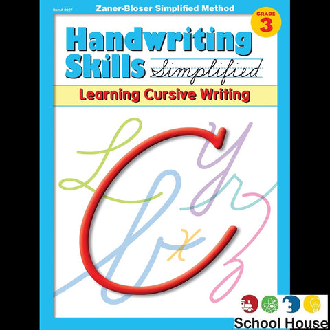 Handwriting Skills Grade 3 Workbook