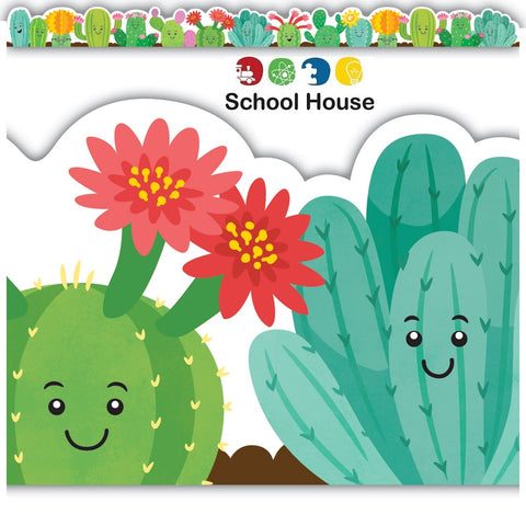 Happy Cactus Crew Border