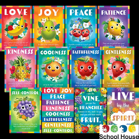 Fruit Of The Spirit Small Poster Pack