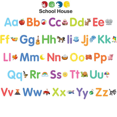 Alphabet Art Bulletin Board Set