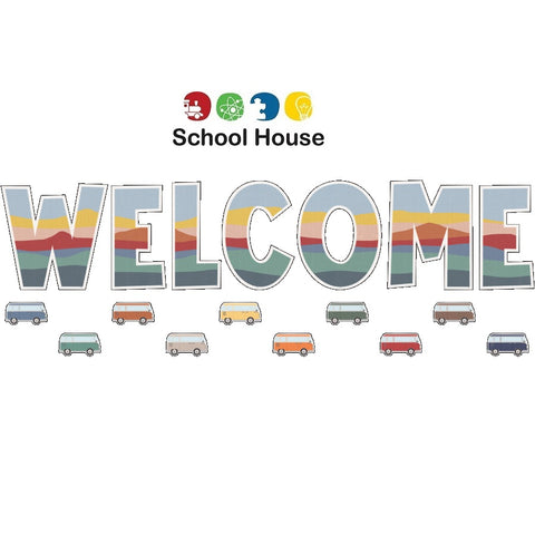 Moving Mountains Welcome Bulletin Board Set