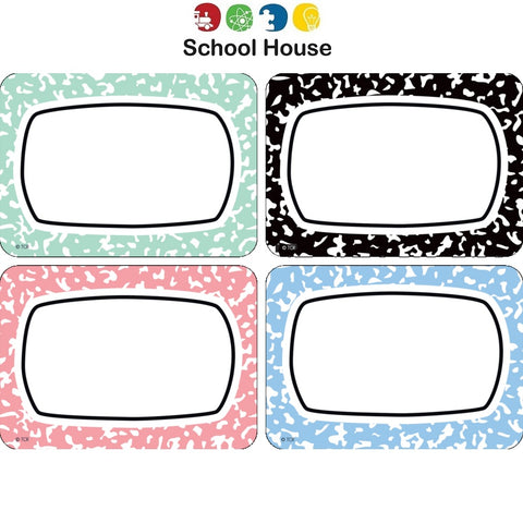 Cool For School Composition Labels
