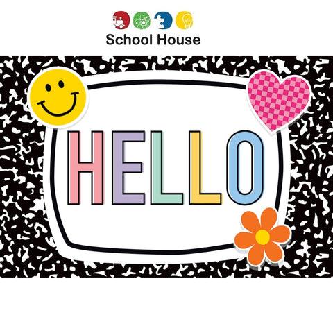 Cool For School Hello Postcards