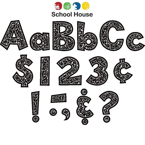 Composition 4 Inch Letters Combo Pack
