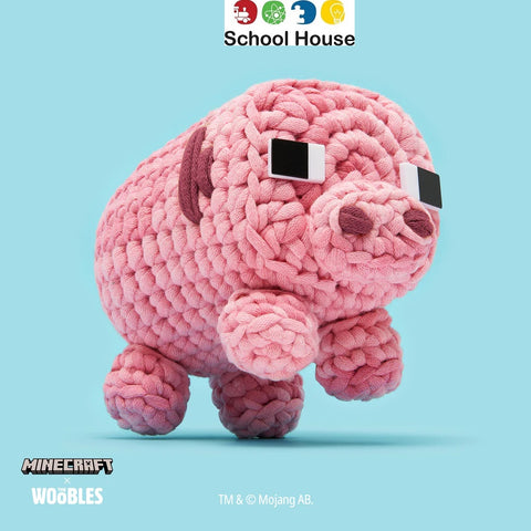 Woobles Minecraft Pig Crochet Kit