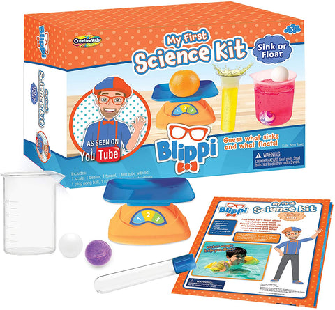 Blippi My First Science Kit Sink / Float