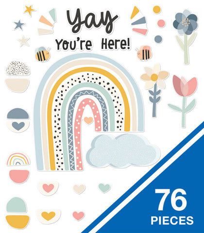 We Belong Yay You're Here Bulletin Board Set