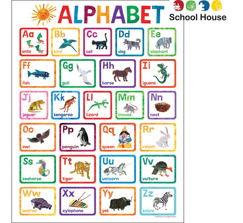 World Of Eric Carle Alphabet Chart