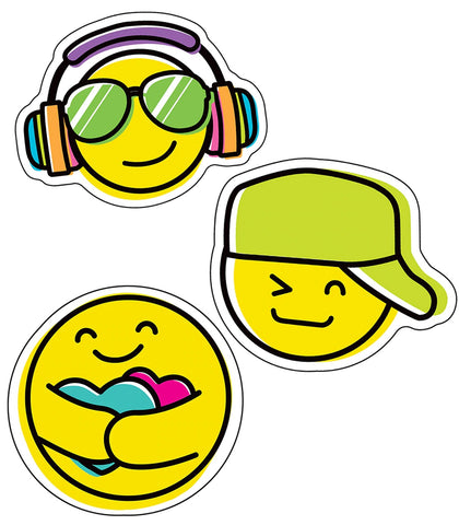 Kind Vibes Smiley Faces Cut Outs