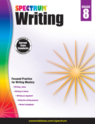Spectrum Writing 8 Workbook