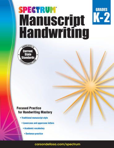 Spectrum Manuscript Workbook