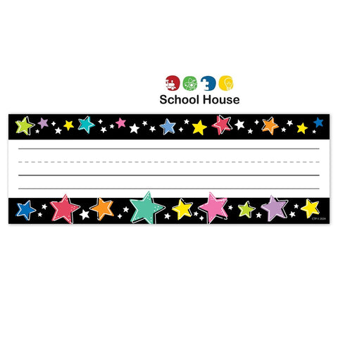 Star Bright Colorful Stars Name Plates