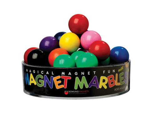 Magnetic Marbles Solid Color 20Ct