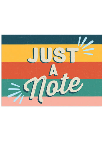 Adventurer Just A Note Postcards