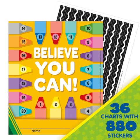Crayola Mini Rewards Charts