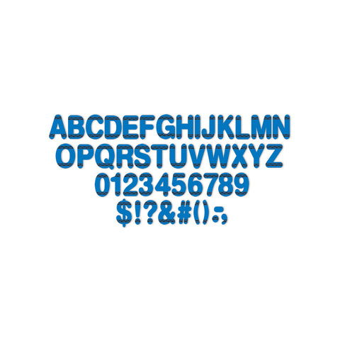 Crayola Blue Deco Letters