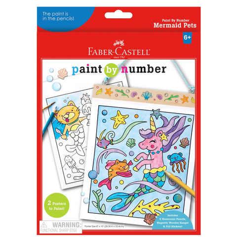 Paint By Number Mermaid Pets