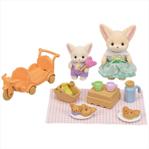 Sunny Picnic Set Fennec Fox Sister & Baby