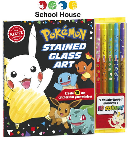 Pokemon Stained Glass Art Kit